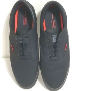 Levi's Black Canvas Sneakers Mens 13
